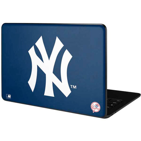 MLB New York Yankees - Solid Distressed Google Pixelbook Go Skin